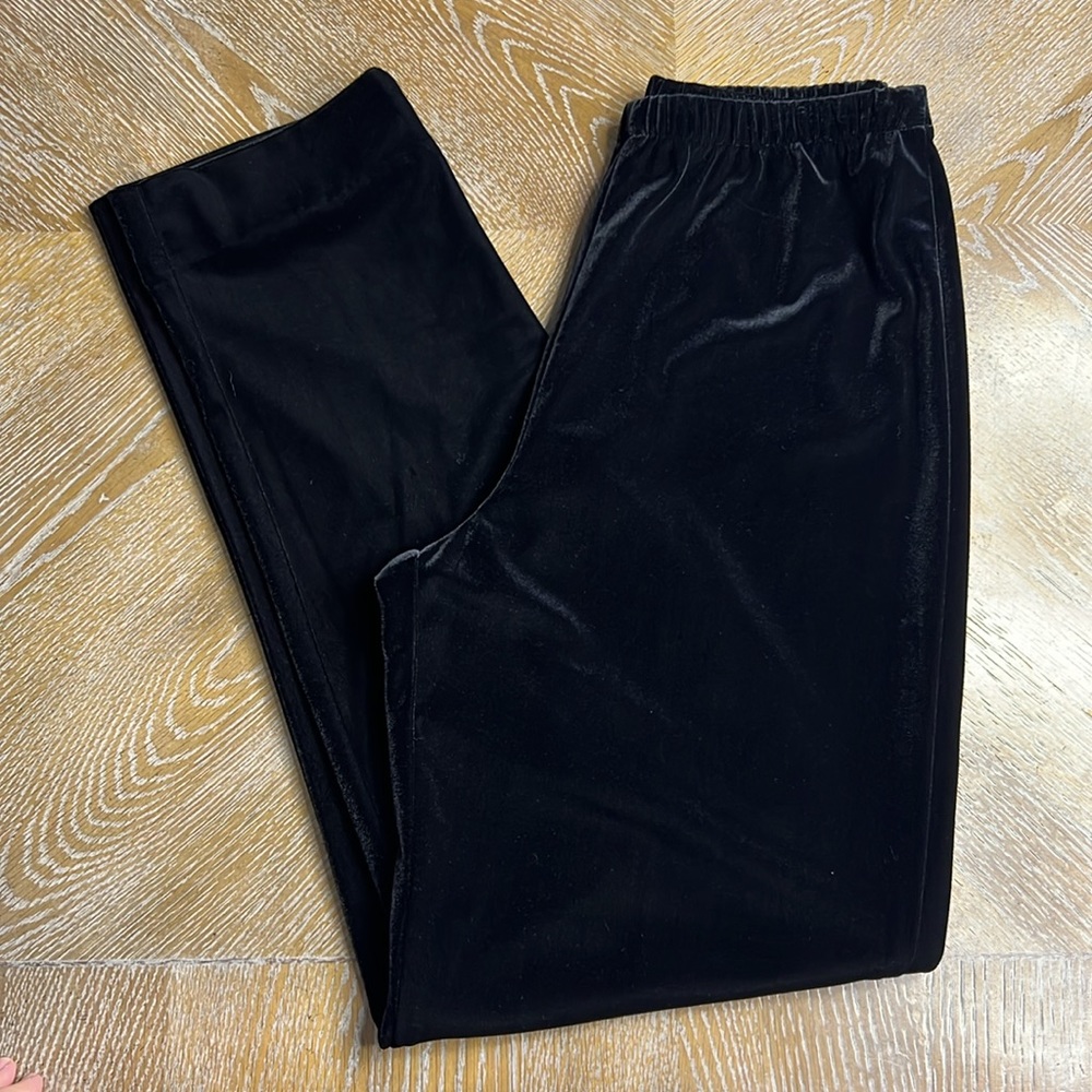 MSK Black Vintage Velour Pant S